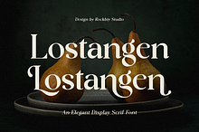 Lostangen - Elegant Classy Font