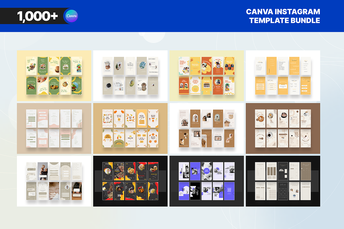 1000+ Canva Instagram Template, a Social Media Template by peterdraw (Photo 6 of 7)