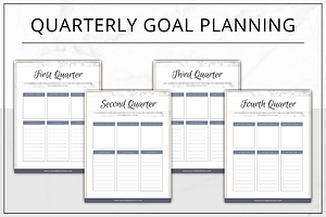 Planner Canva - Modern Gold