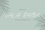 Galih Ratna, a Sans Serif Font by Pinisi ART (Thumbnail 1 of 10)
