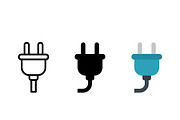 Electric Plug Vector Design, a Solid Icon by Artonix (Thumbnail 2 of 2)