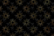 Celestial Gold Mystic Digital Paper, an Illustration by Digital Curio (Thumbnail 4 of 7)