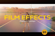Film Effects Overlays, a Texture Graphic by Kaleriia (Thumbnail 1 of 14)