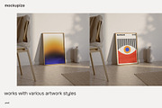 DIN A Wall Leaning Frame Mockup, a Household Mockup by mockupize (Thumbnail 5 of 7)