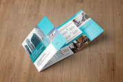 Corporate Square Trifold Brochure, a Brochure Template by Template Shop (Thumbnail 3 of 6)