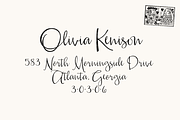 Alouette Modern Calligraphy Font, a Script Font by Seven Seas Design Co. (Thumbnail 4 of 4)