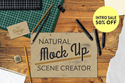 Natural (Mock Up) Scene Creator, a Product Mockup by IRCF (Thumbnail 9 of 9)