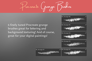 Procreate Grunge Brush Pack