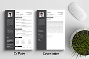 Clean Resume CV, a Resume Template by Blackcloud_Creations (Thumbnail 4 of 6)