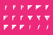 18 F Letter Logos - Vector & Mock-Up, a Branding & Logo Template by Multiple (Thumbnail 4 of 5)