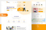 Cleaning Service WordPress Theme, a WordPress Template by Themespell (Thumbnail 2 of 7)
