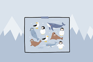 Arctic Adventure - Cute Animals