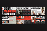 Digital Marketing Campaign Template, a Presentation Template by E-Type (Thumbnail 2 of 3)