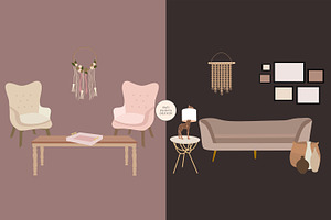 Furniture Home Accessories Clipart