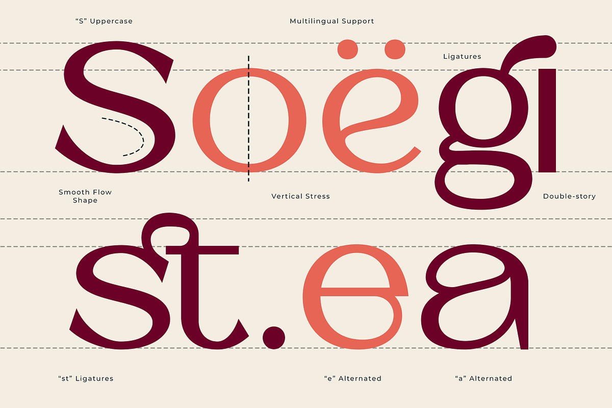 Barium - Luxury Elegant Beauty Sans, a Sans Serif Font by Typia Nesia (Photo 3 of 11)