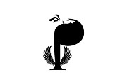 Letter P Phoenix Logo, a Branding & Logo Template by Salman Shop (Thumbnail 4 of 4)
