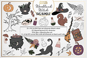 Woodland Witch - Vector SVG Bundle, an Animal Illustration by Gaynor Carradice Designs (Thumbnail 1 of 4)