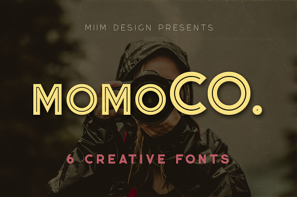Momoco - Display Font preview 8