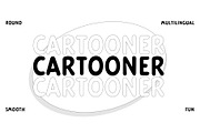 Cartooner Display Font Family, a Sans Serif Font by FansyType (Thumbnail 2 of 9)