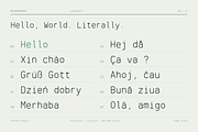 Monomark - Professional Monospace, a Sans Serif Font by HipFonts (Thumbnail 6 of 17)