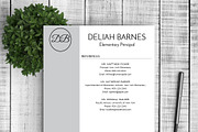 Resume & Cover Letter - Deliah, a Resume Template by Resume Template Shoppe (Thumbnail 3 of 4)