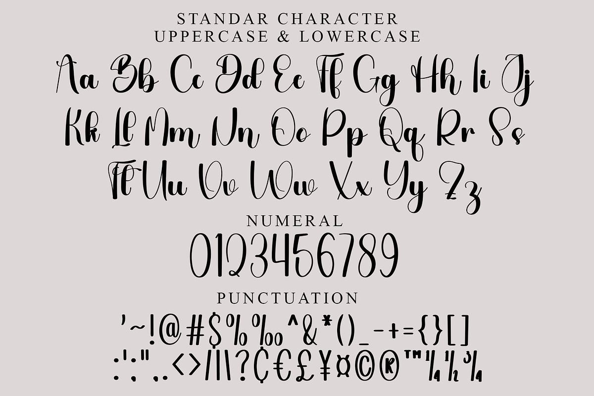 Visiting Calligraphy, a Handwritten Font by InermediaSTUDIO (Photo 7 of 8)