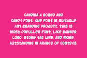 Candira - Candy Font, a Sans Serif Font by Iqsiart Studio (Thumbnail 2 of 10)