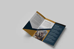 Modern Company Trifold Brochure