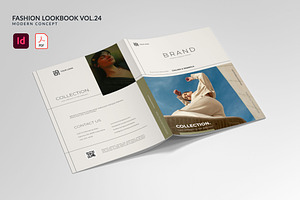 Fashion Lookbook Vol.24, a Magazine Template by Bewalrus Studio