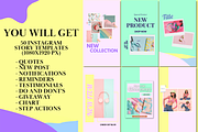 50 Instagram Story Templates Pastel, a Social Media Template by Daily Creative (Thumbnail 2 of 5)