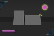 Neon Business Cards Mockup, an Advertising Mockup by Qaleb Studio (Thumbnail 2 of 2)