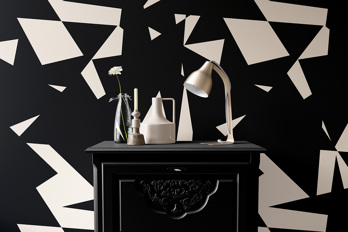 Geometric Triangles, a Texture Graphic by MalyskaStudio (Photo 6 of 10)
