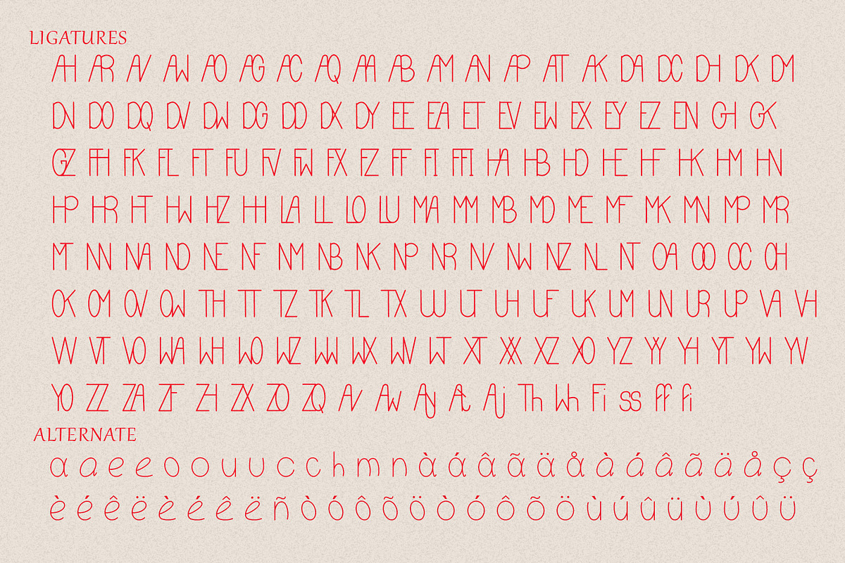 Ingenue Serif Bundle font, a Serif Font by CHIMERA (Photo 15 of 17)