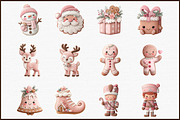 Christmas Cookie Clipart Bundle, an Illustration by Sublimation Artist (Thumbnail 3 of 6)