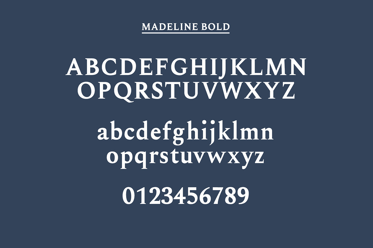 Madelin Serif Font Family, a Serif Font by Creativetacos (Photo 11 of 13)