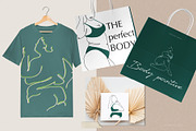 Curvy BODY POSITIVE art Velvet Jade, an Illustration by brialinas (Thumbnail 2 of 13)