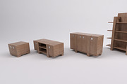 Furniture Set, a Furniture 3D Model by kjpargeterimages (Thumbnail 1 of 5)