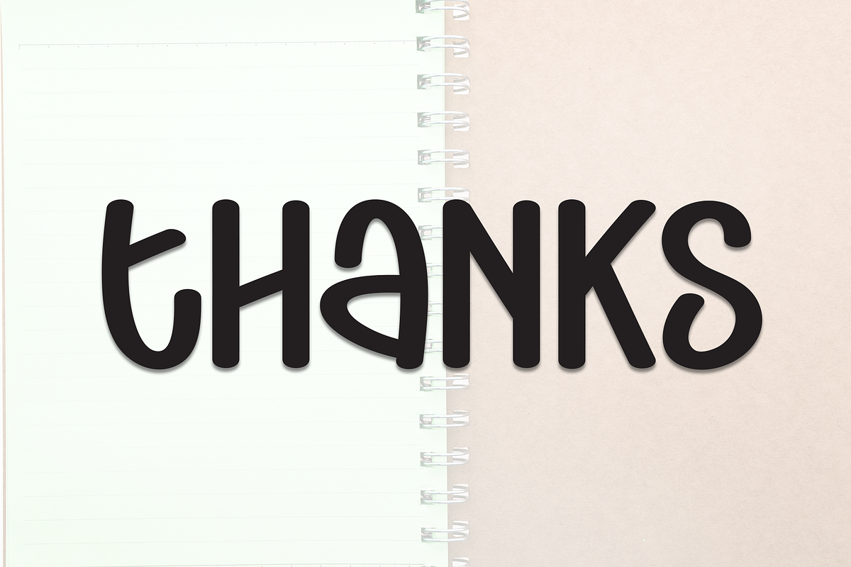 Note Book | Script Font, a Script Font by Scratchones (Photo 8 of 8)
