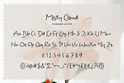 Misty Cloud Casual Handwritten Font, a Handwritten Font by Heinzel Std (Thumbnail 11 of 12)