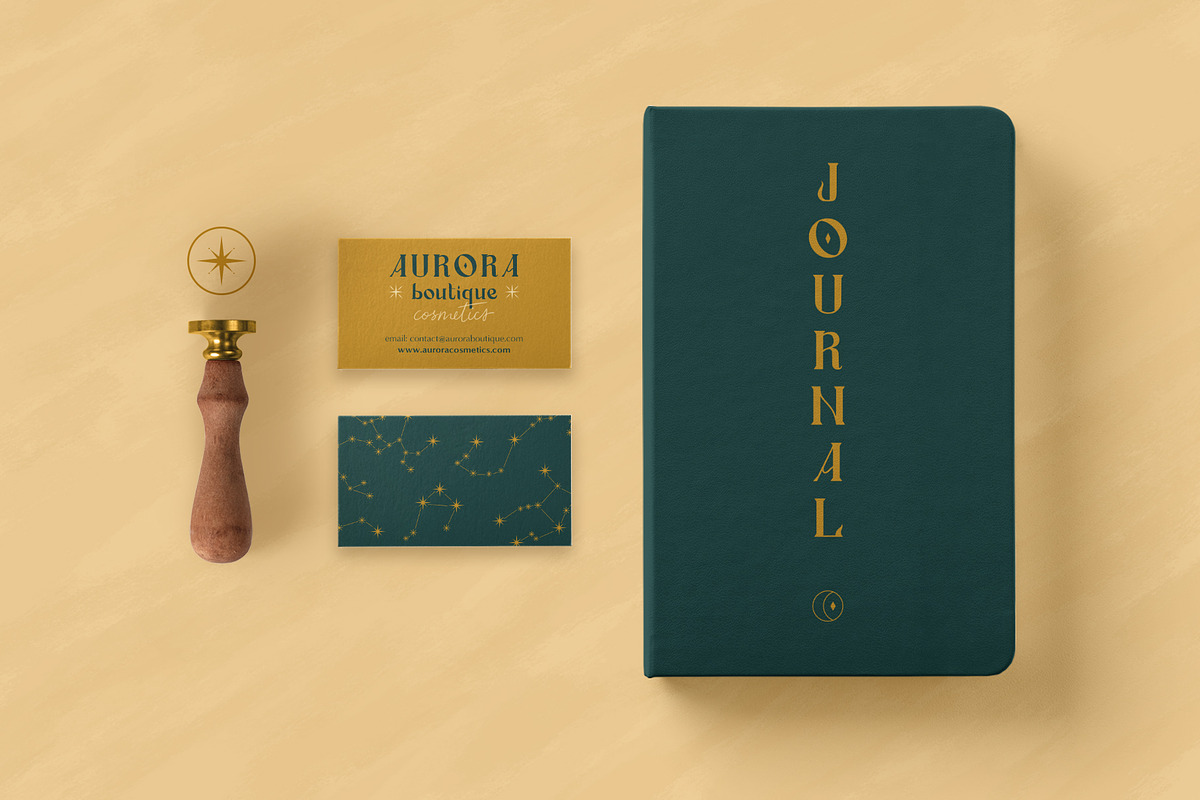 Astrolune Display - Fonts + extras, a Serif Font by Carole Chevalier (Photo 6 of 11)