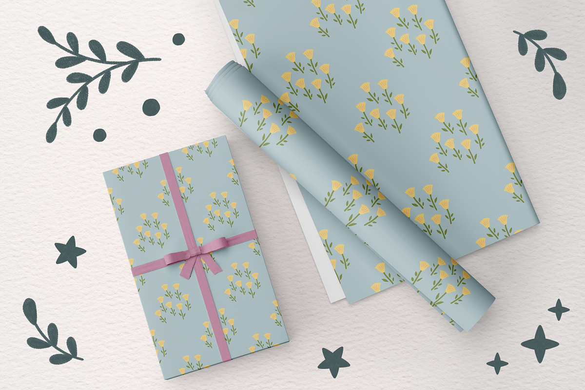 The Floral Mix 01- Seamless Patterns, a Pattern Graphic by Arts And Aura (Photo 7 of 12)