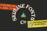 SFC Longyards, a Serif Font by Skilline Supply Co. (Thumbnail 10 of 10)