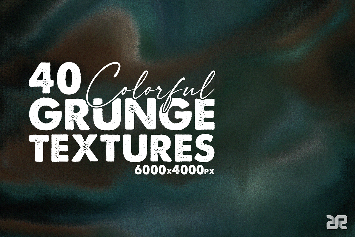 40 Colorful Grunge Textures, a Texture Graphic by Remon Michel (Photo 1 of 11)