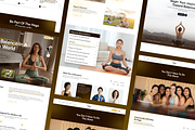 Hega - Health and Fitness Website, a Landing Page Template by SLAB! Design (Thumbnail 4 of 5)