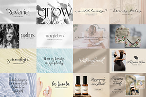 The Wedding Font Bundle Volume 2