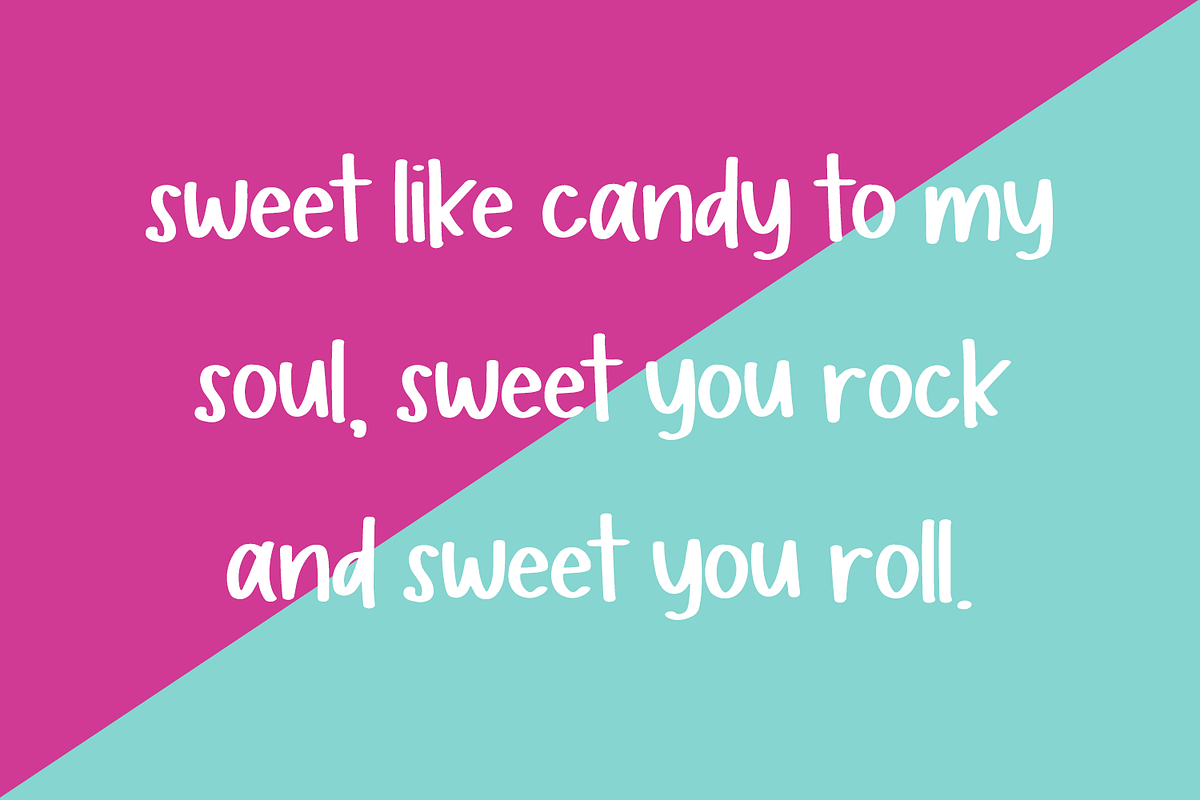 Candy Queen Sans, a Sans Serif Font by Beck McCormick (Photo 4 of 10)