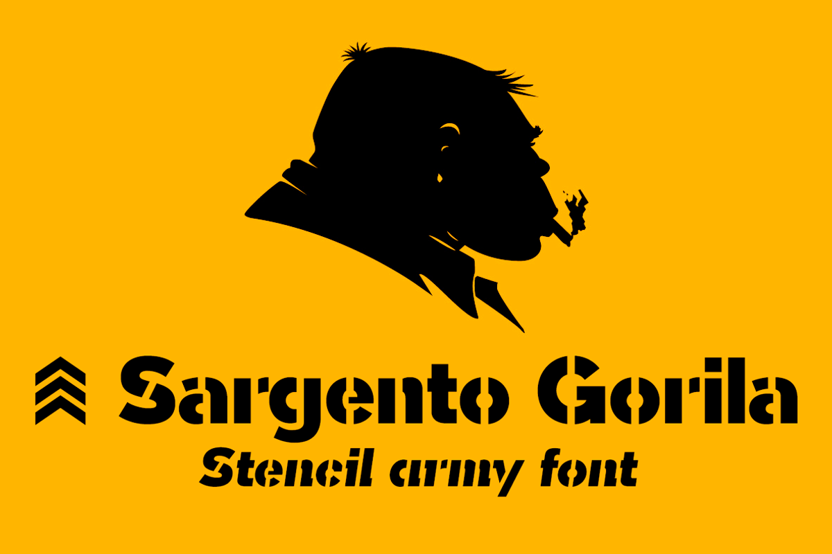 Sargento Gorila 2 fonts