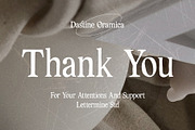 Dastine Oramica - Organic Serif, a Handwritten Font by Lettermine (Thumbnail 10 of 10)