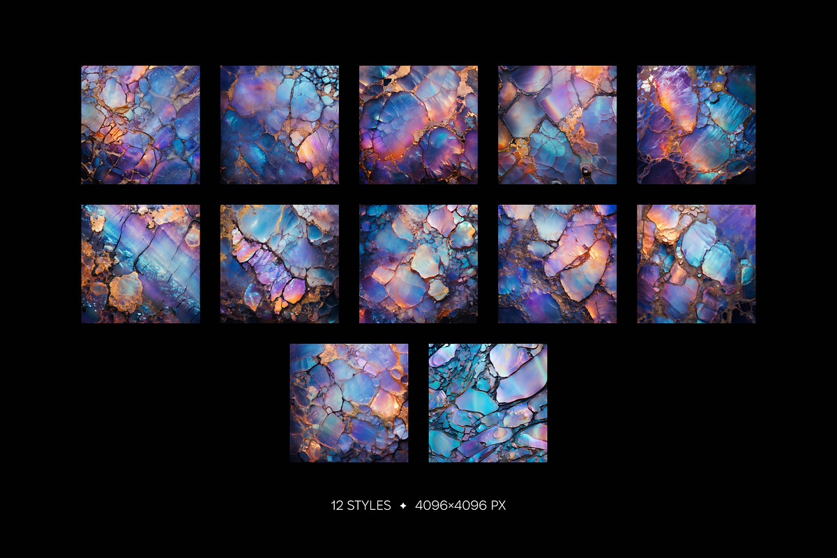 Opal gemstone wallpaper pack, a Wallpaper Graphic by existacial (Photo 2 of 4)