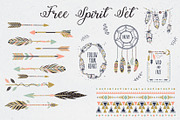 Free Spirit Set, an Object Graphic by Angelina De Sol (Thumbnail 3 of 3)